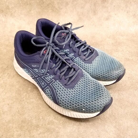Asics Womens Fuzex Lyte 2 T769N Size 10 Blue Running Shoes - Picture 1 of 10